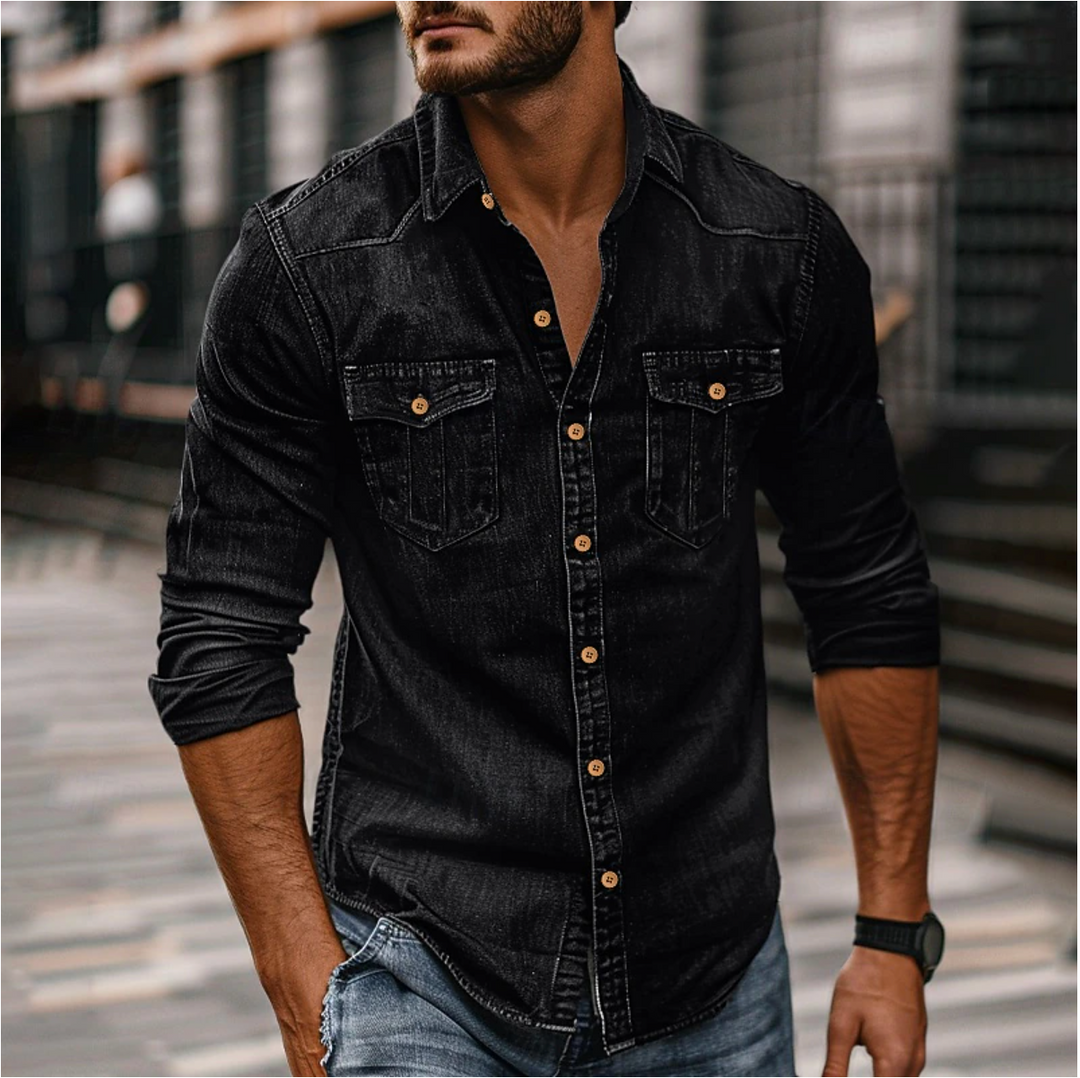 Hans | Denim Shirt for Men