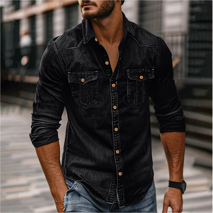 Hans | Denim Shirt for Men