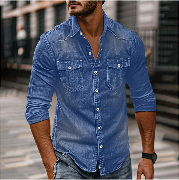 Hans | Denim Shirt for Men