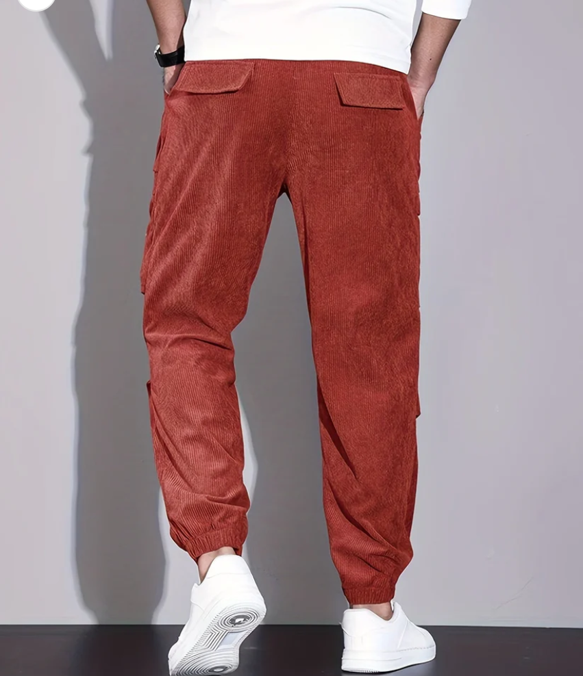 Oliver | Men's Stylish Corduroy Pants with Pockets