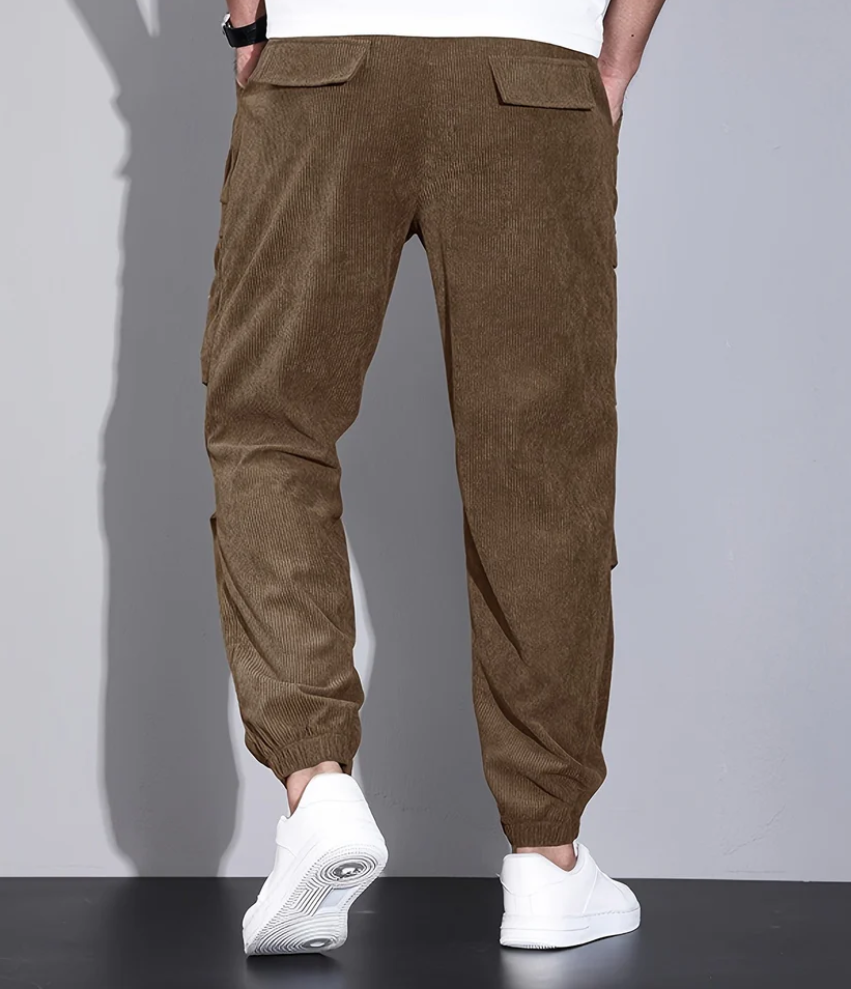 Oliver | Men's Stylish Corduroy Pants with Pockets
