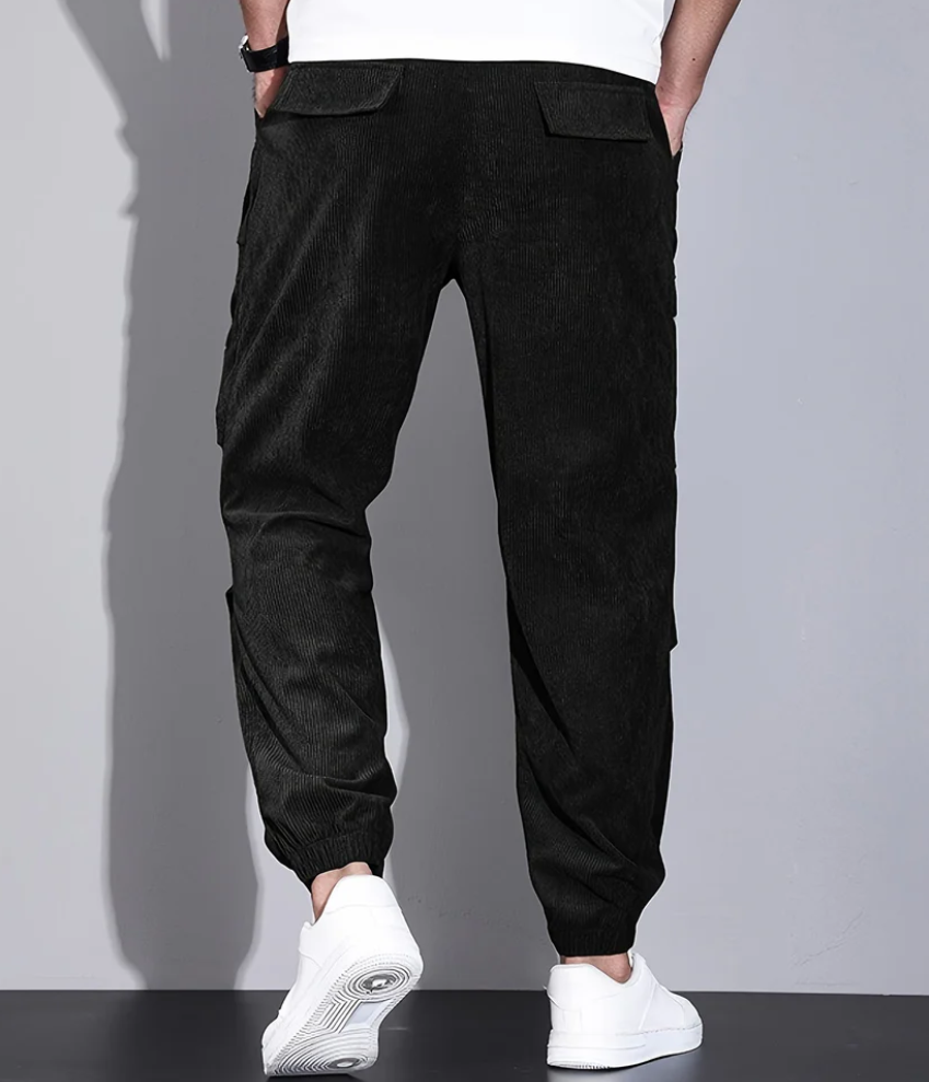 Oliver | Men's Stylish Corduroy Pants with Pockets