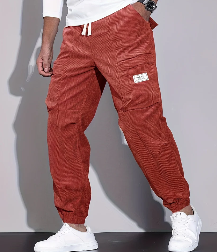 Oliver | Men's Stylish Corduroy Pants with Pockets