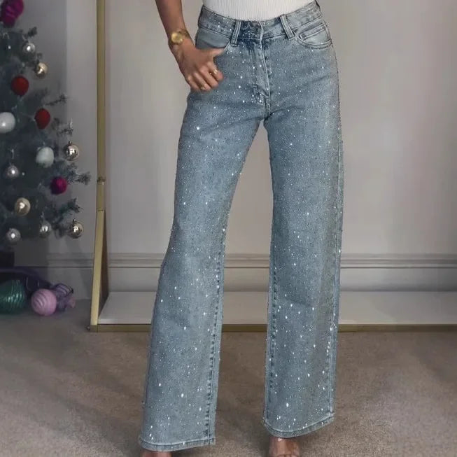Sophia | Sparkling Style Casual Mom Jeans