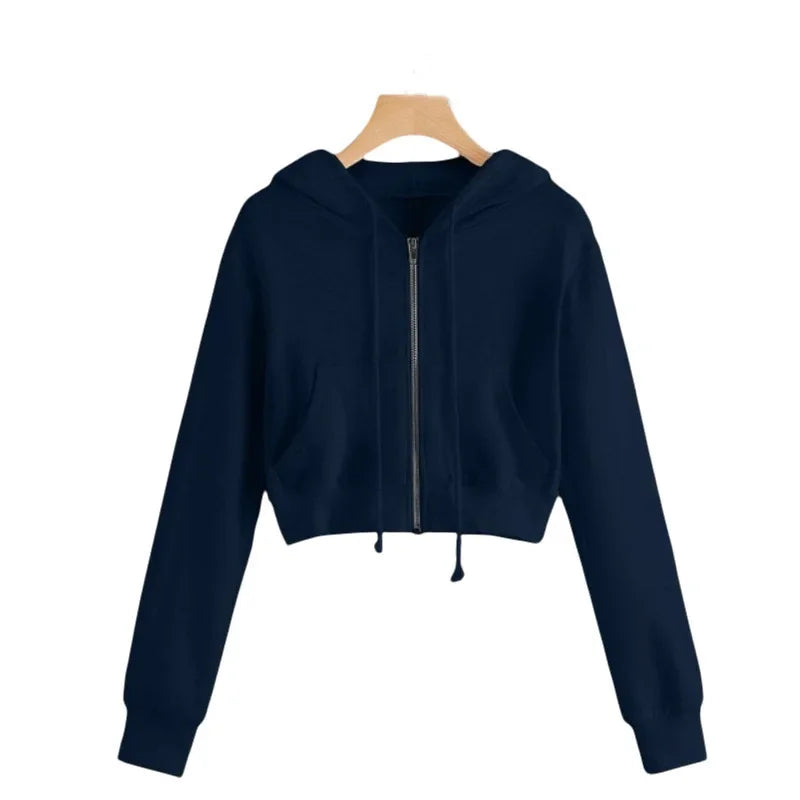 Ava | Women's Short Winter Hoodie Sweatshirt