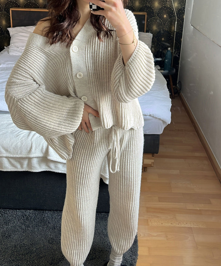 Gia | Elegant Beige Outfit Set