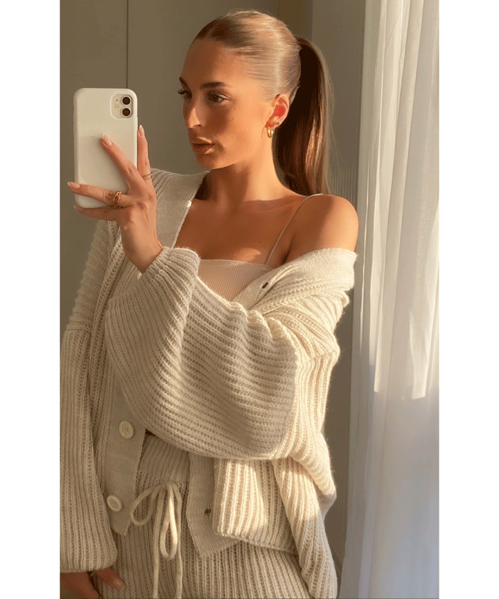 Gia | Elegant Beige Outfit Set