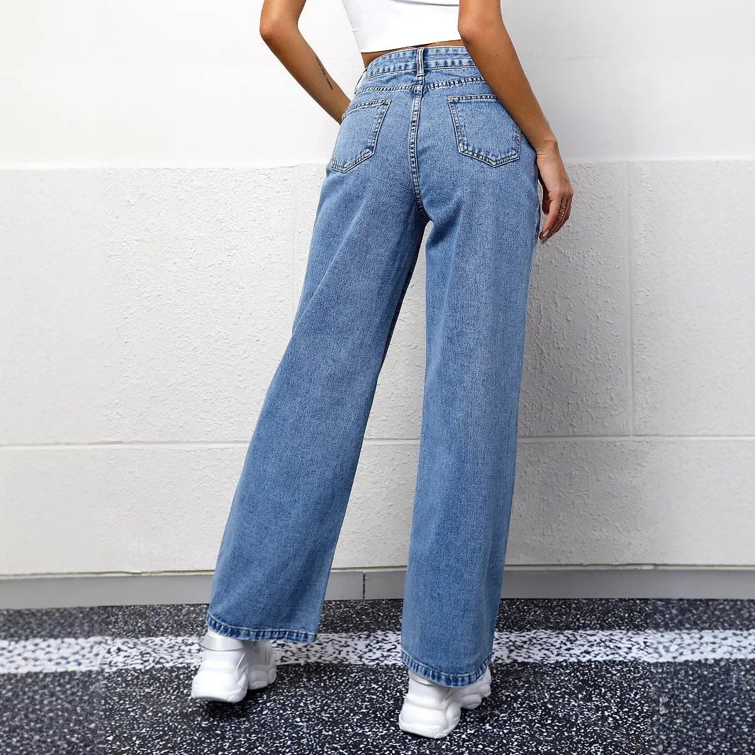 Chloe | High Waist Casual Mom Jeans for Women