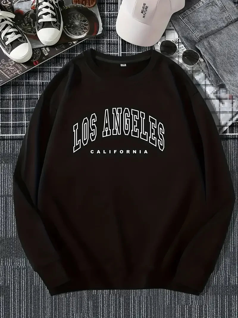 Kate | Unisex Printed Winter Sweatshirt with Crewneck