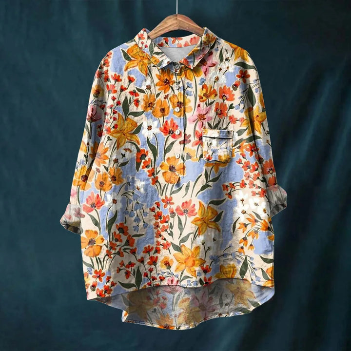 Fhebe | Chic Floral Top for Effortless Style