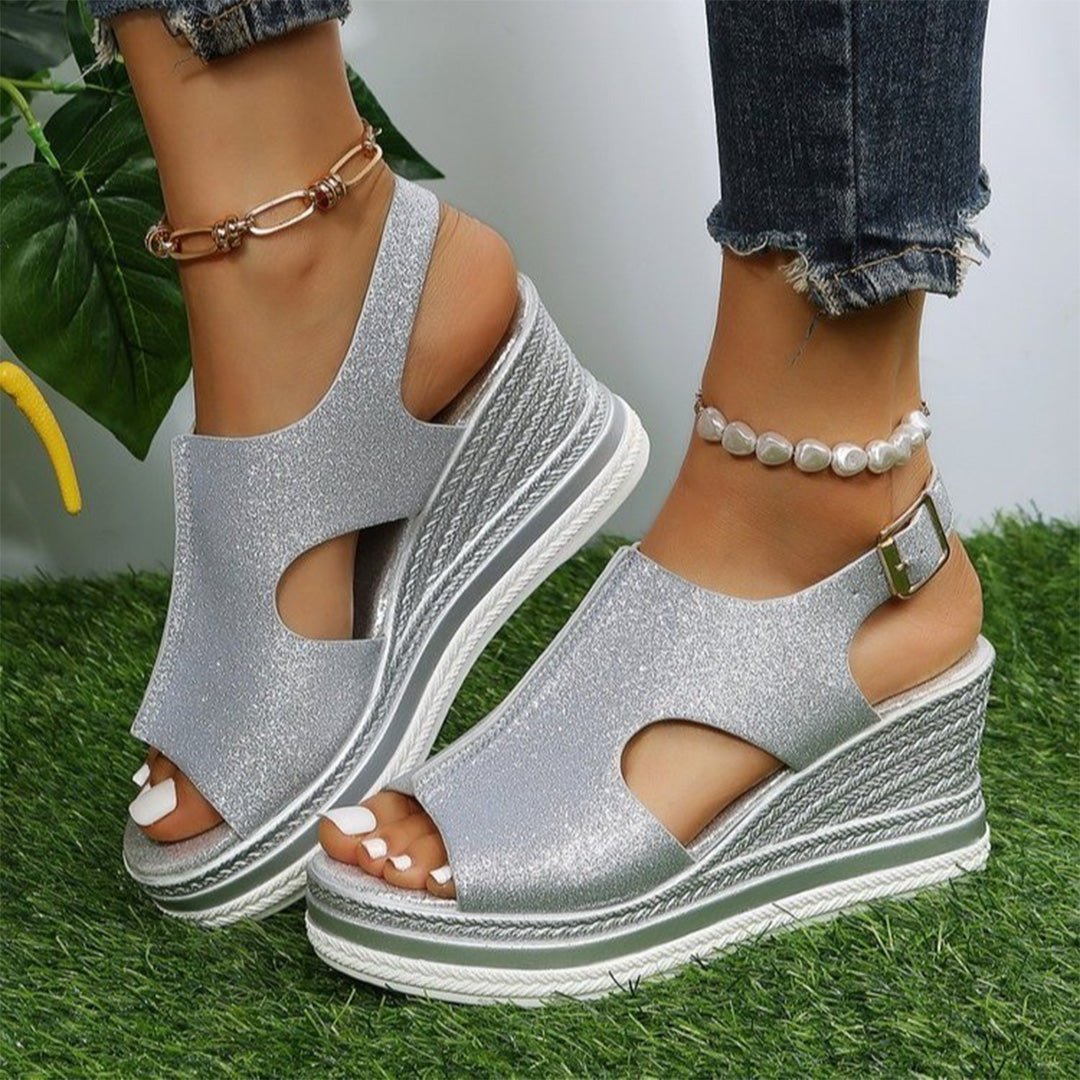 Ava - Trendy Summer Sleehak Sandals