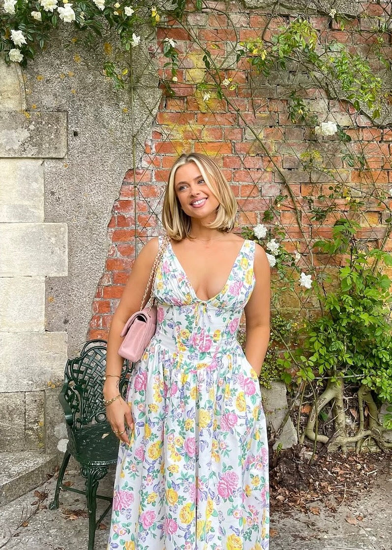 Sophia | Chic Floral Sundress for Sunny Days