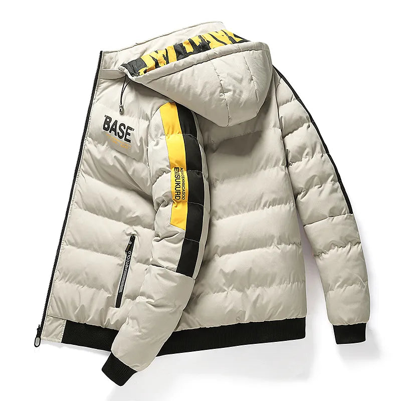 Daniel | Warm padded winter jacket for men