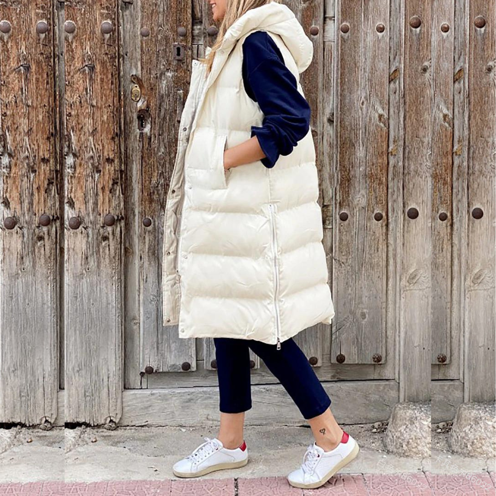 Skye | Sleeveless Women's Hoodie with Hood