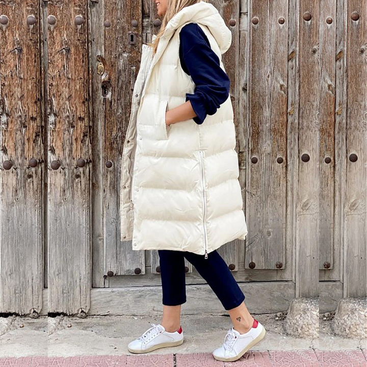 Skye | Sleeveless Women's Hoodie with Hood