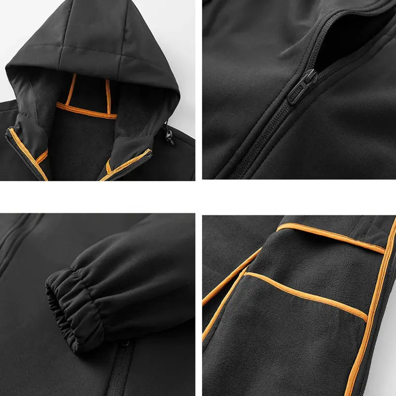 Tristan | Men's Waterproof Rain Jacket | Stylish Hooded Outerwear