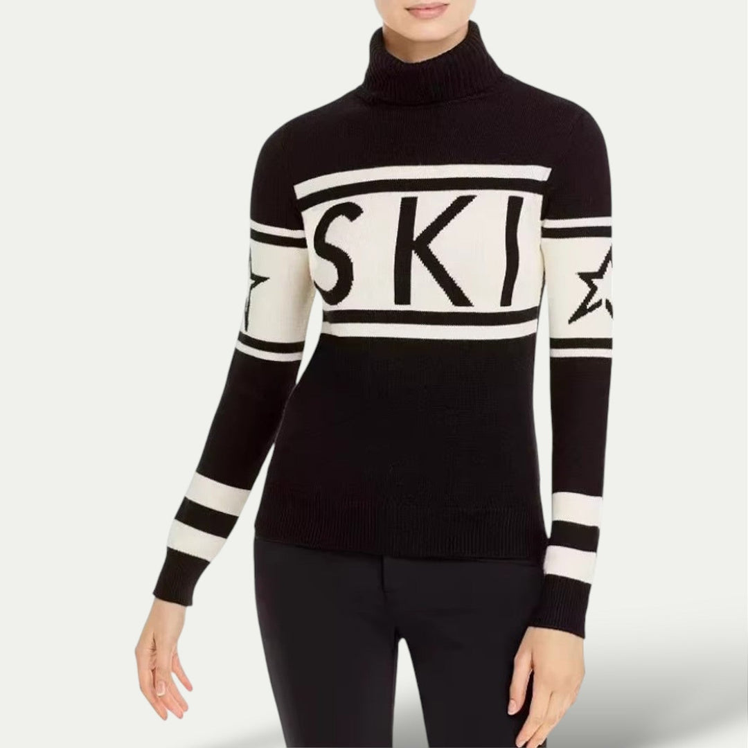 Stella | Sleek Women's Skiing Turtleneck for Winter