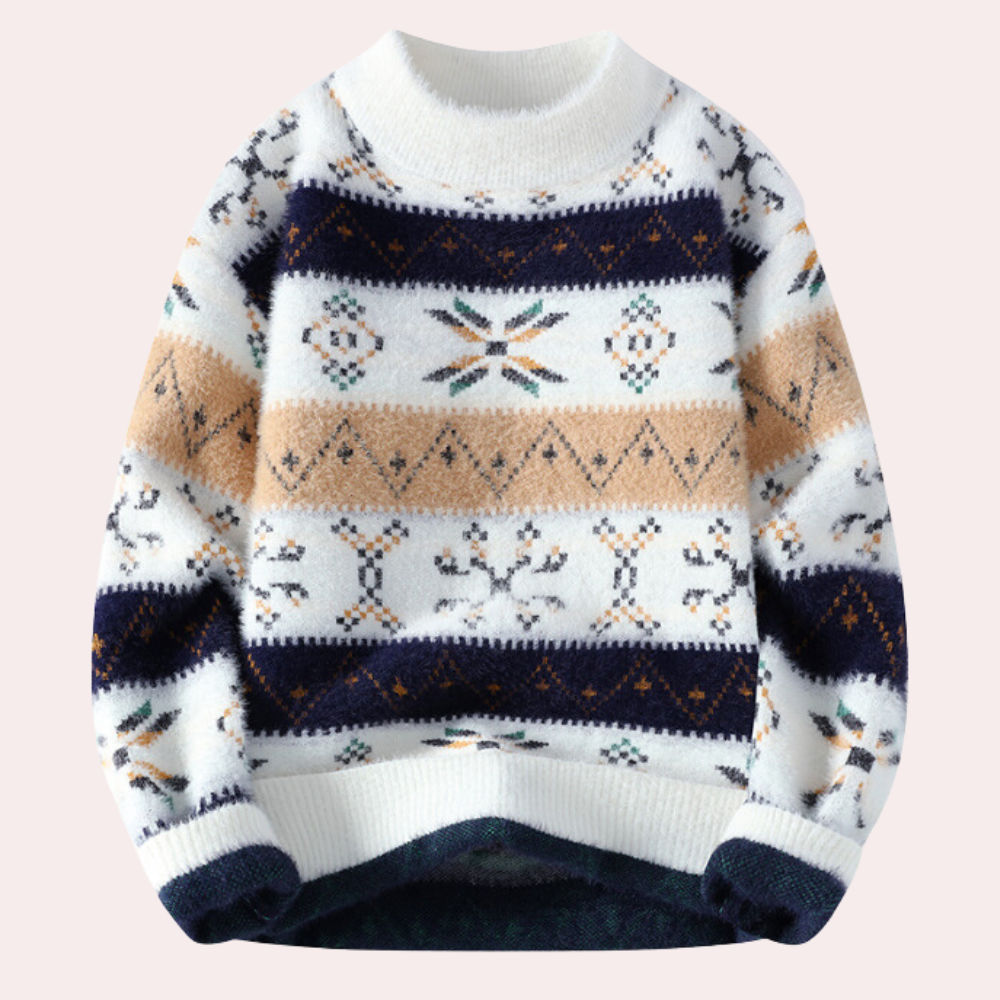 Thomas | Men's Patterned Winter Sweater