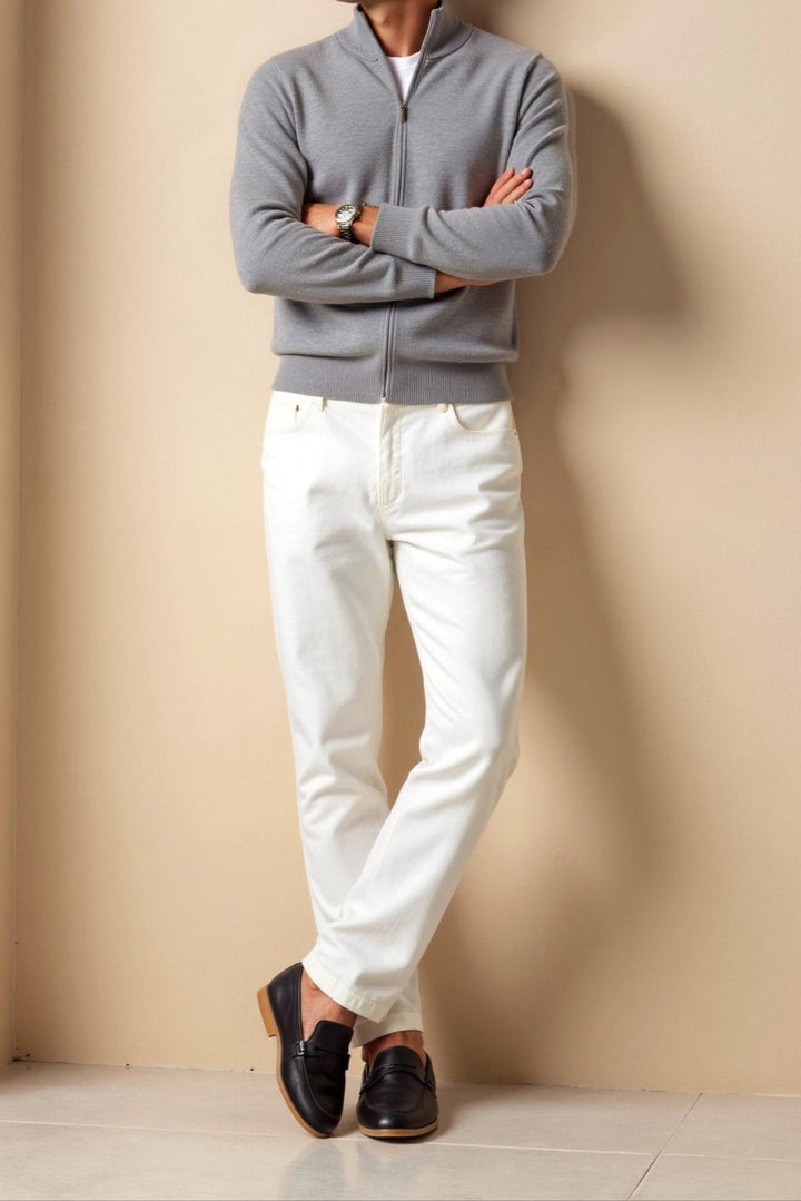 Frederick | Men's Slim-Fit Elegant Cardigan Sweater
