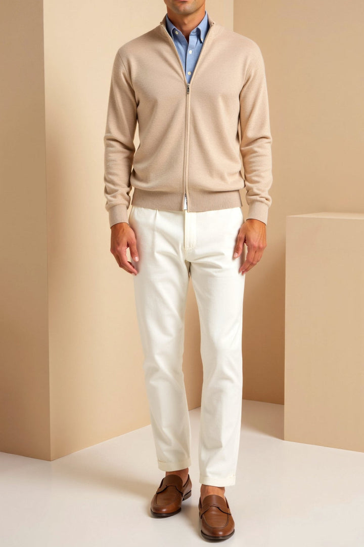 Frederick | Men's Slim-Fit Elegant Cardigan Sweater