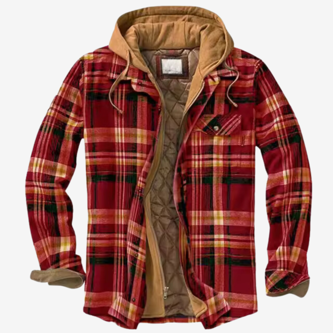 Noah | Men's Elegant Plaid Shacket