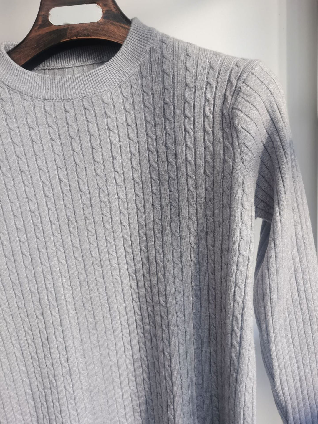Arthur | Men's Slim Fit Fine Knit Crew Neck Sweater