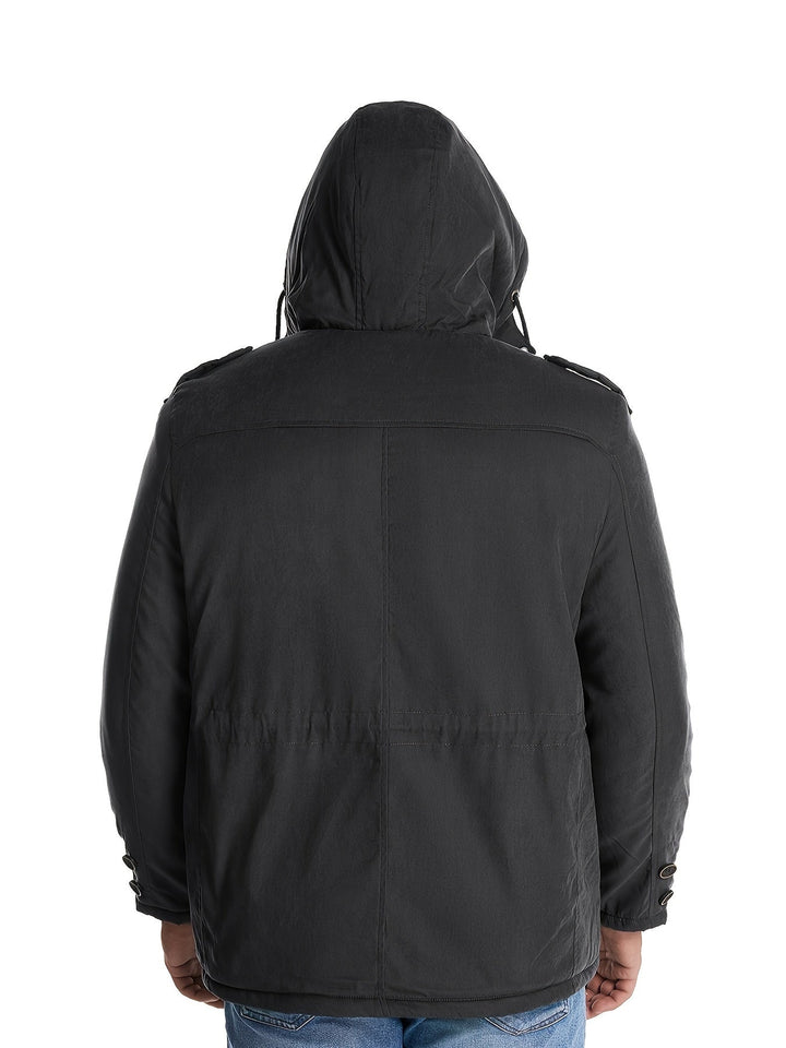 Anthony | Men's Thick Hooded Winter Jacket