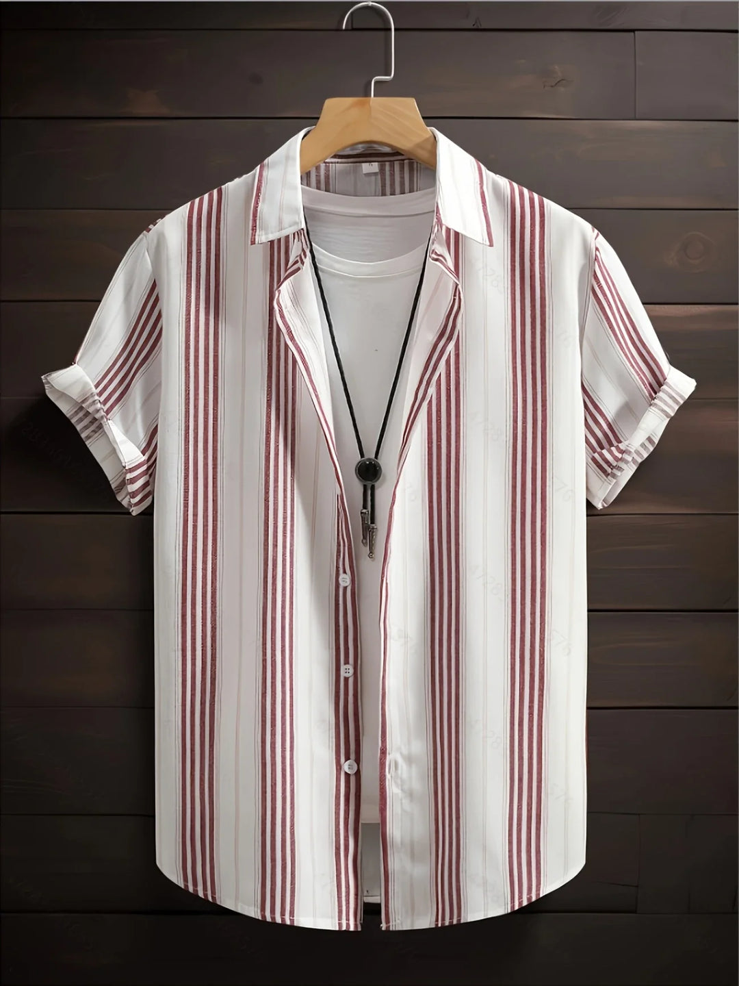 Thomas | Striped Short-Sleeve Shirt