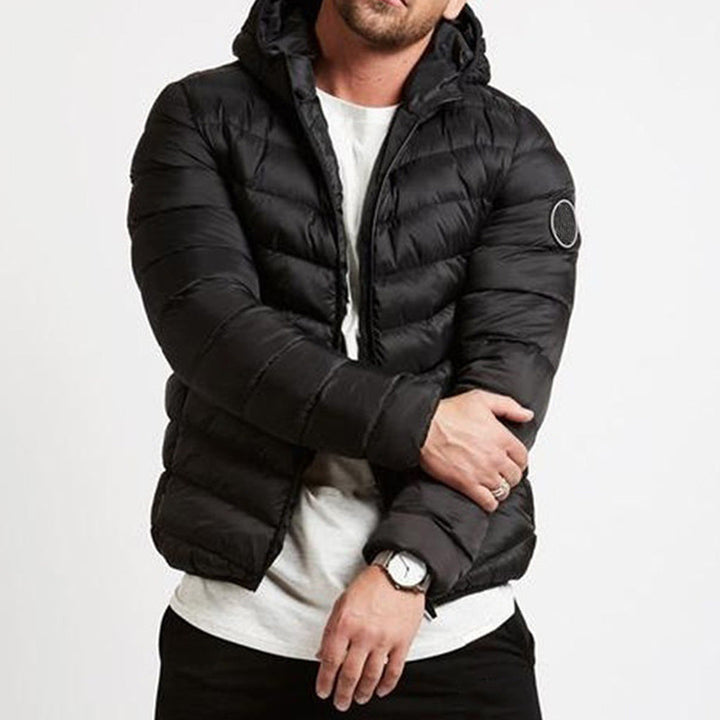 James | Hooded puffer jacket for men