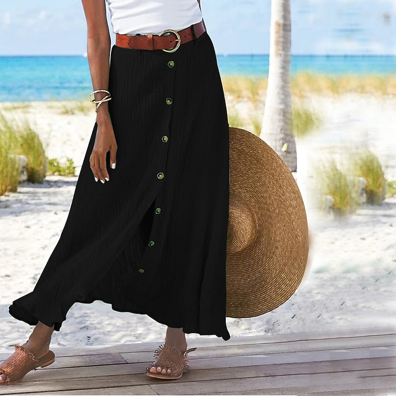 Amelia - Summer Linen Skirt