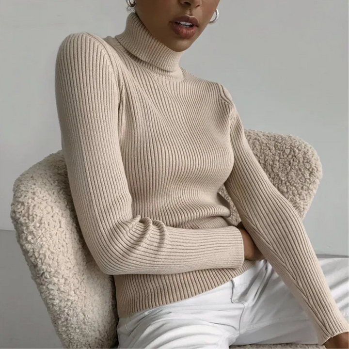 Faye | Winter-Ready Cashmere Turtleneck Sweater