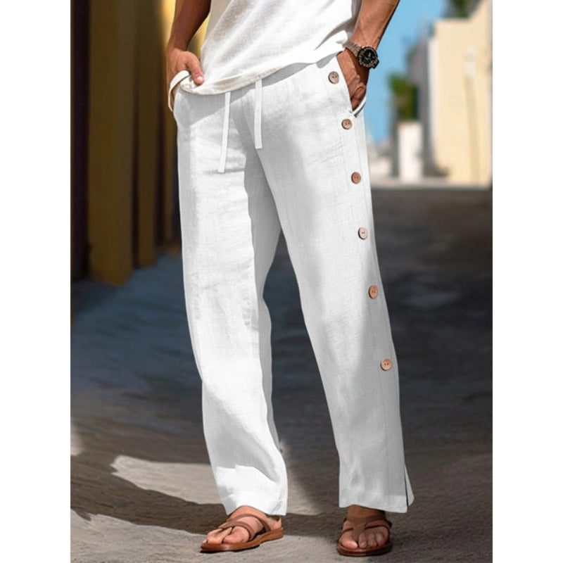 James – Linen Summer Trousers for Men