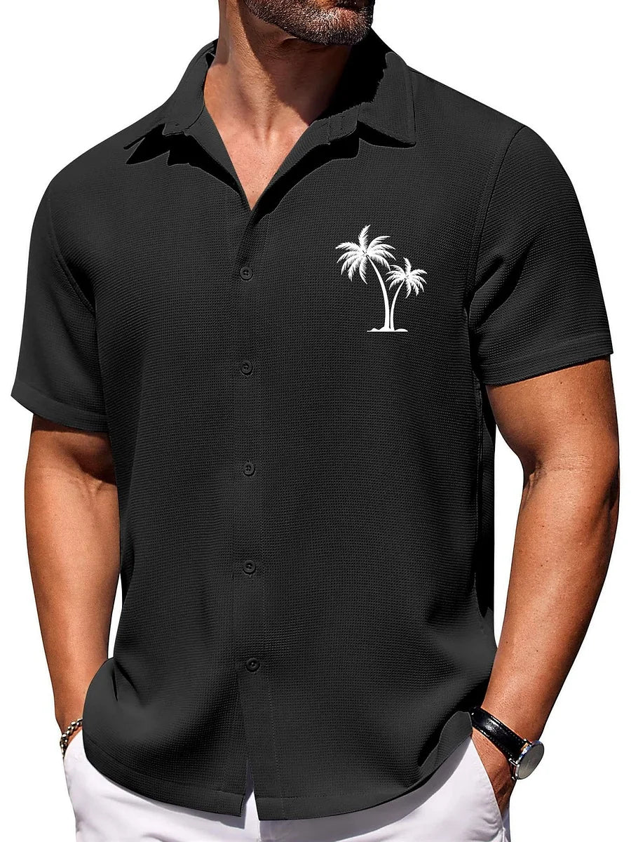Tropical Hawaiian Spring Summer Shirt for Men