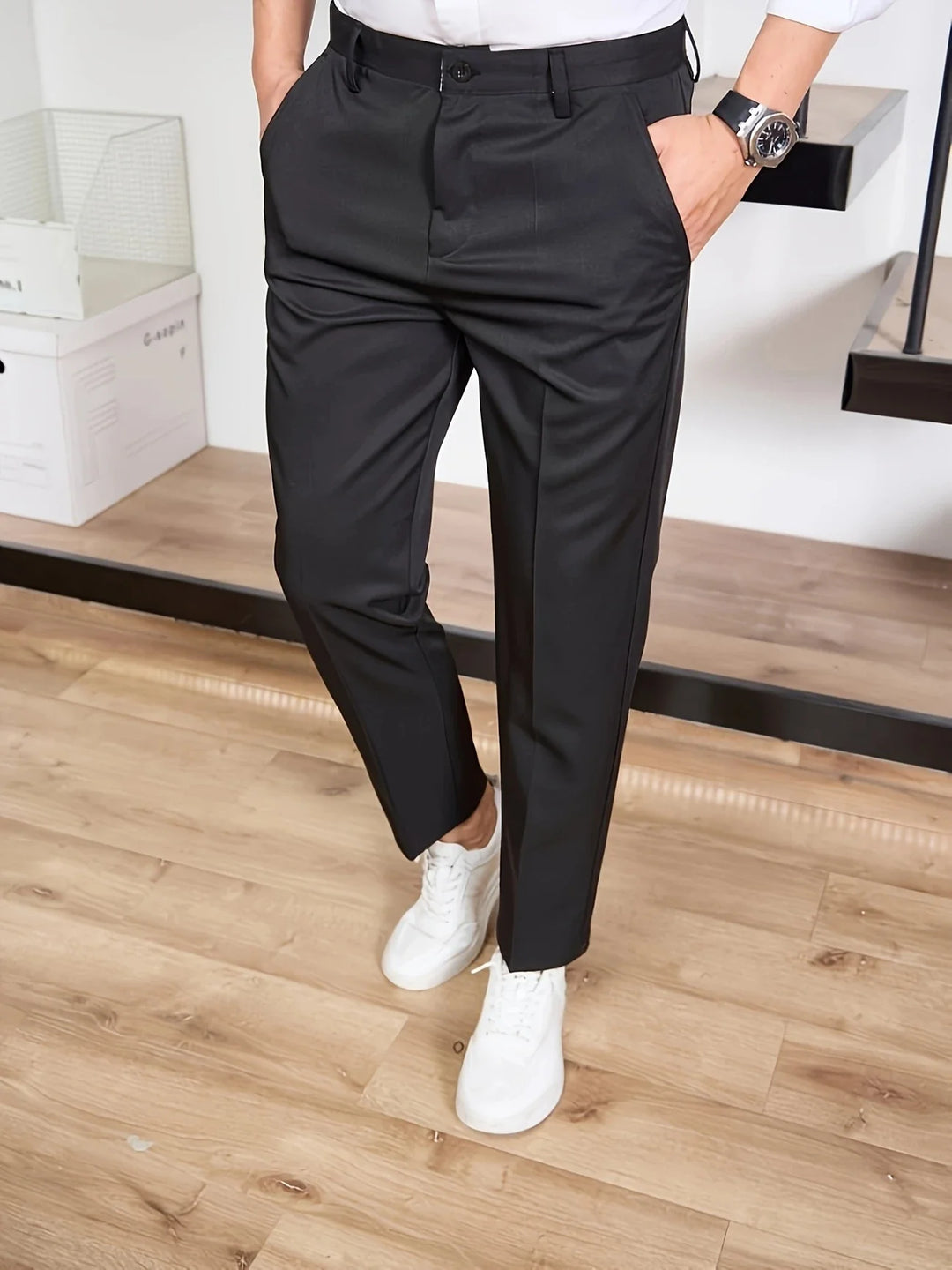 Henry | Casual Loose Business Trousers