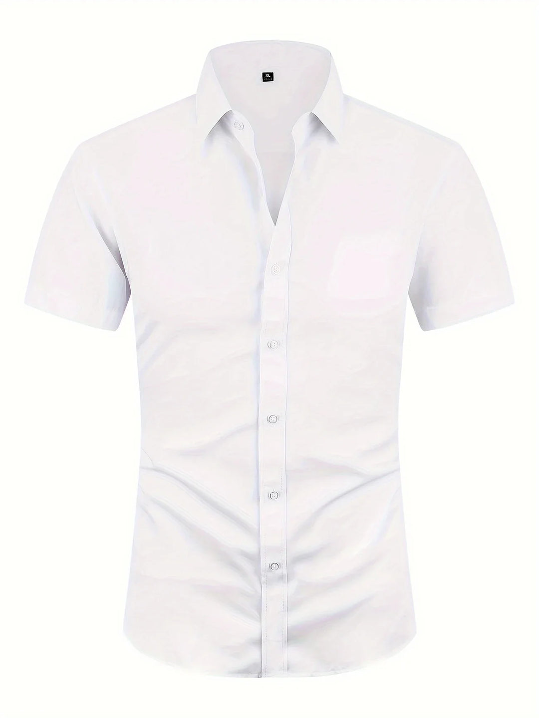 Oliver | Plain Short-Sleeve Summer Shirt