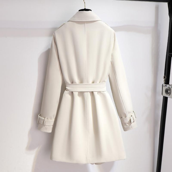Sophie | Elegant Women's Trenchcoat in White