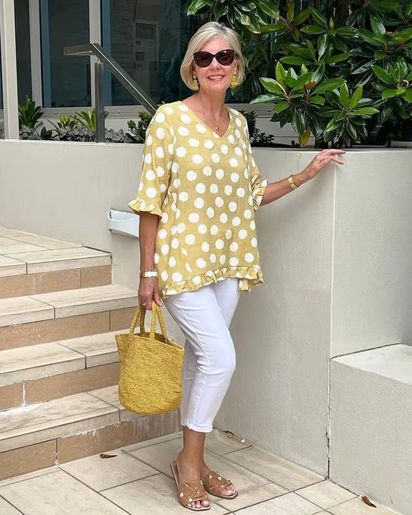 Dulce | Retro Chic Top for Modern Women