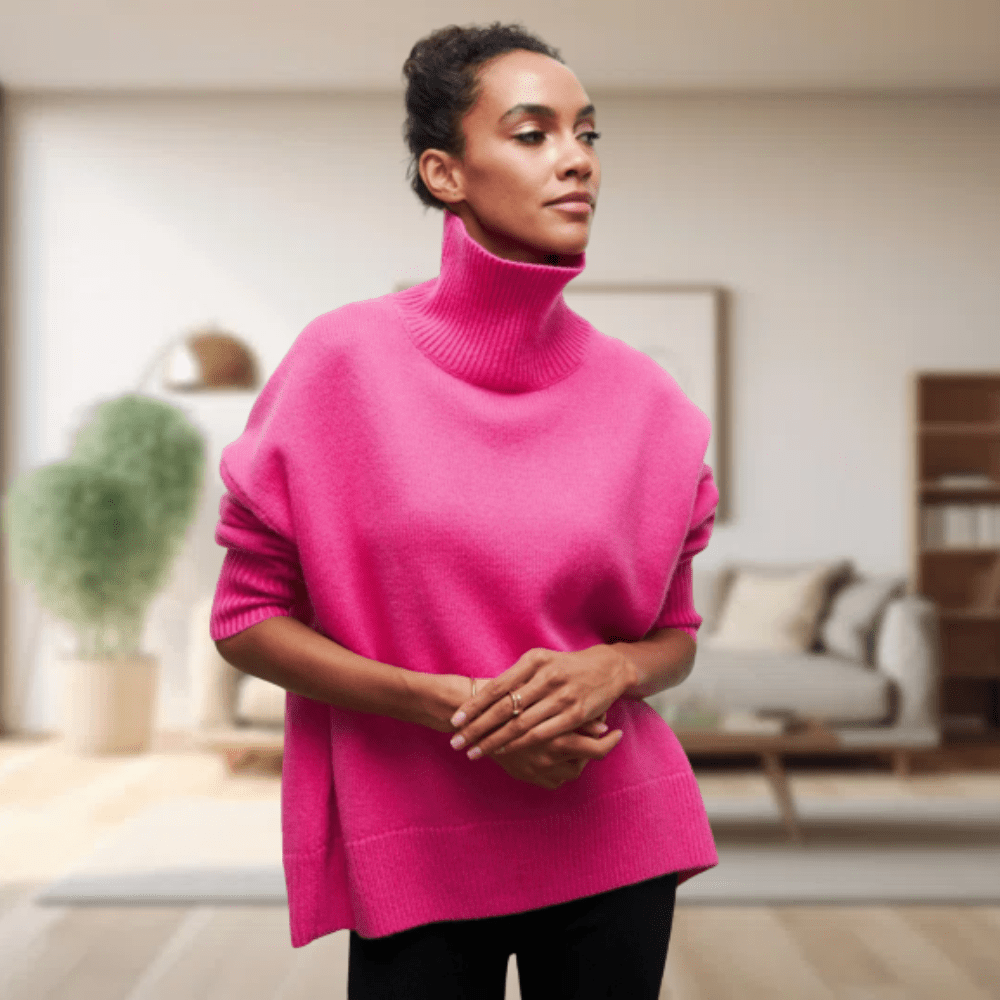 Mia | Winter-Ready Women's Turtleneck Sweater