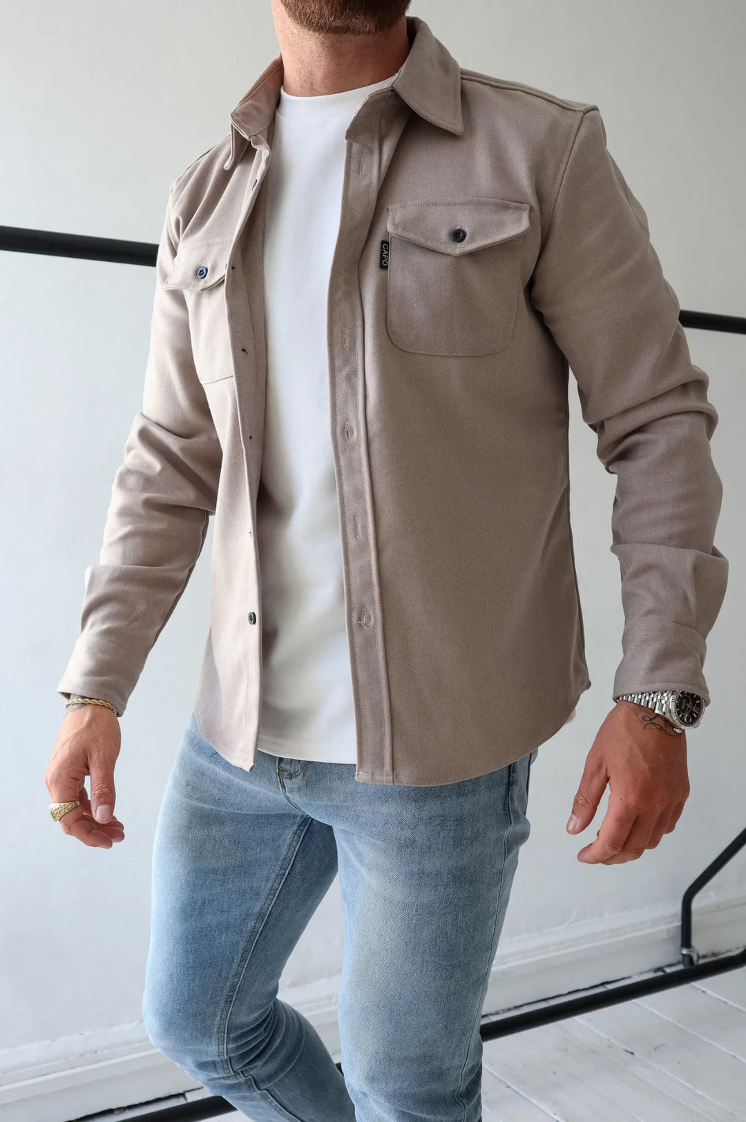 AZAN | Modern Shirt Jacket for Men