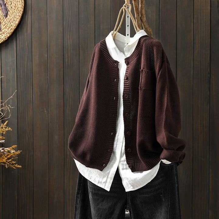 Mila | Women's Plus Size Knit Cardigan Comfort