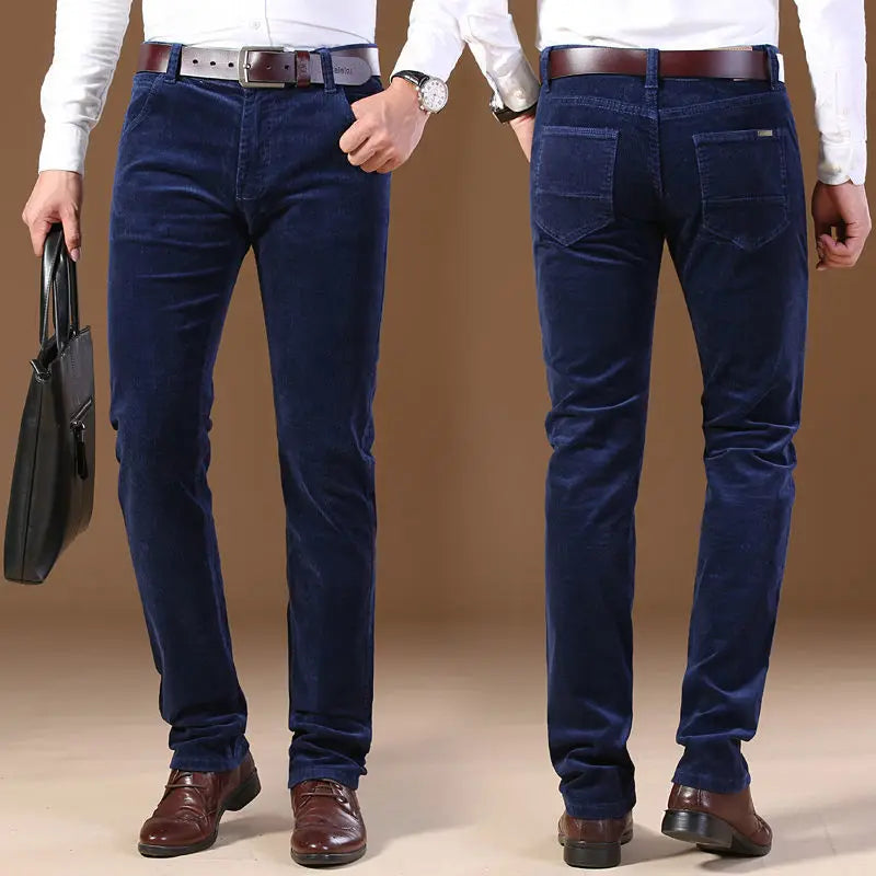 Charles | Men's Classic Straight Fit Corduroy Pants