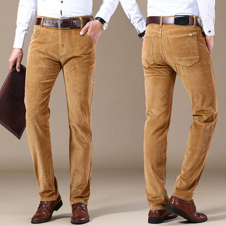 Charles | Men's Classic Straight Fit Corduroy Pants