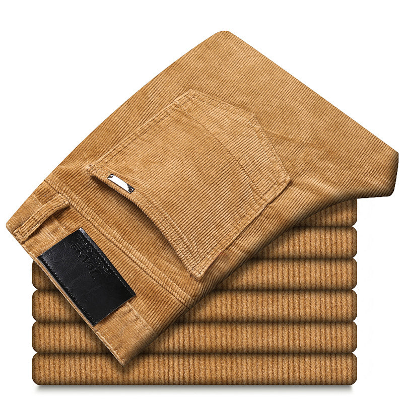 Charles | Men's Classic Straight Fit Corduroy Pants
