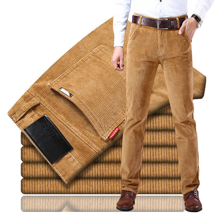 Charles | Men's Classic Straight Fit Corduroy Pants