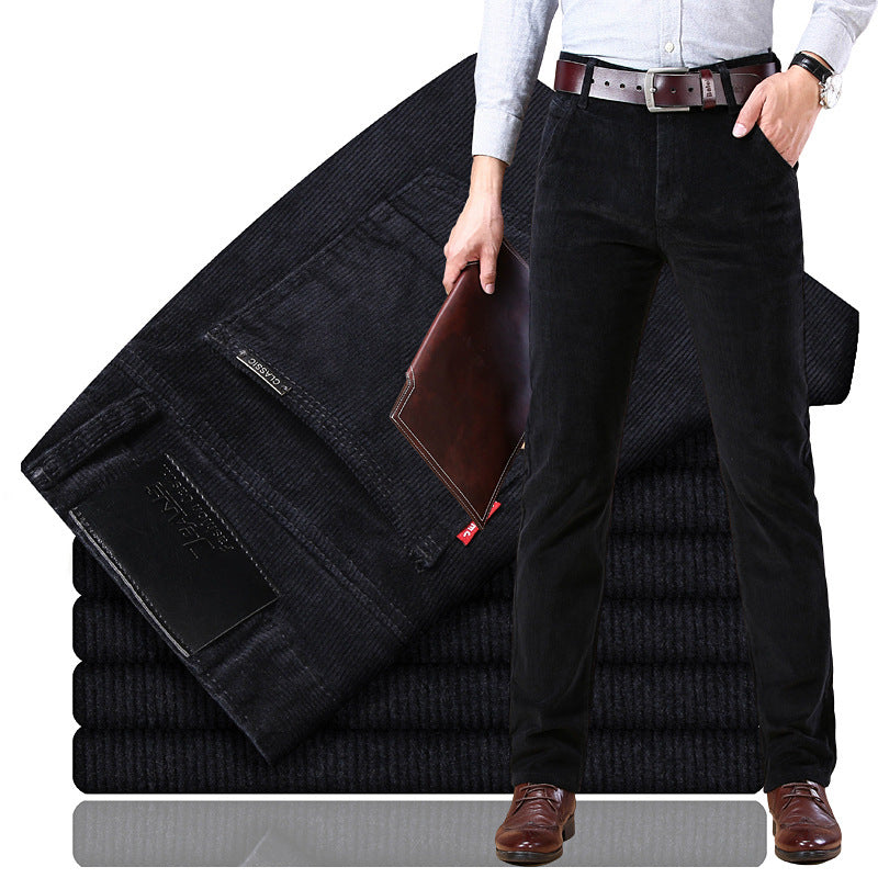 Charles | Men's Classic Straight Fit Corduroy Pants