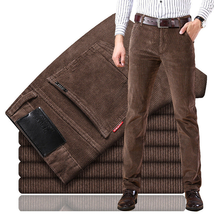 Charles | Men's Classic Straight Fit Corduroy Pants