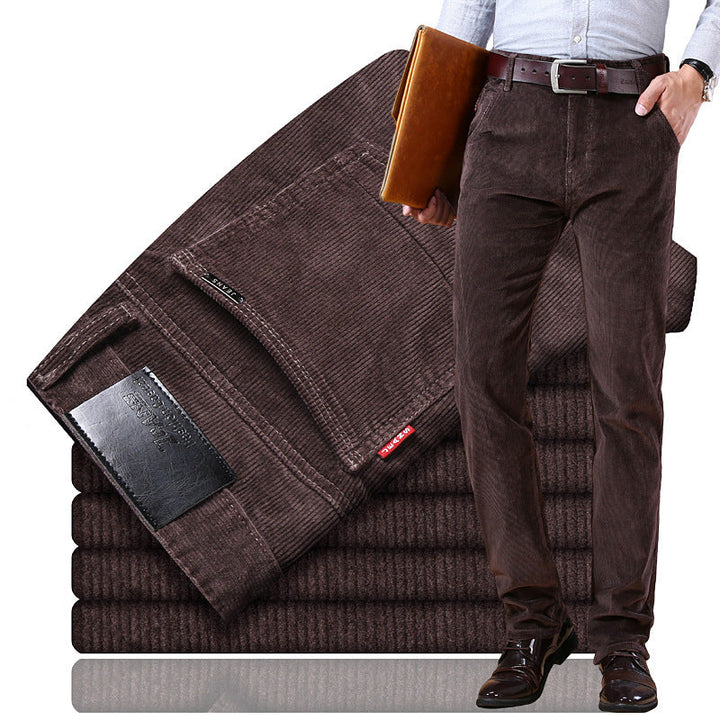 Charles | Men's Classic Straight Fit Corduroy Pants