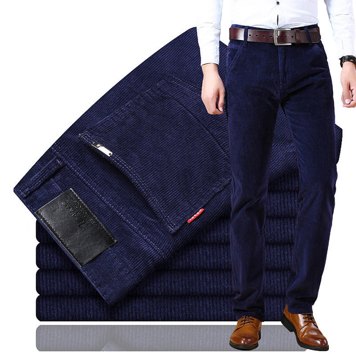 Charles | Men's Classic Straight Fit Corduroy Pants