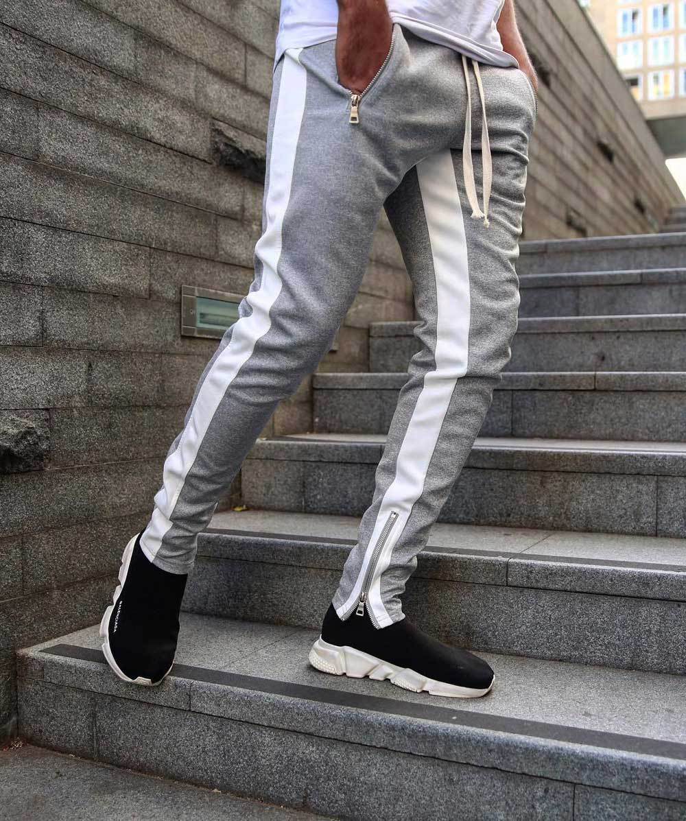 Daniel | Men's Striped Joggers for Sports