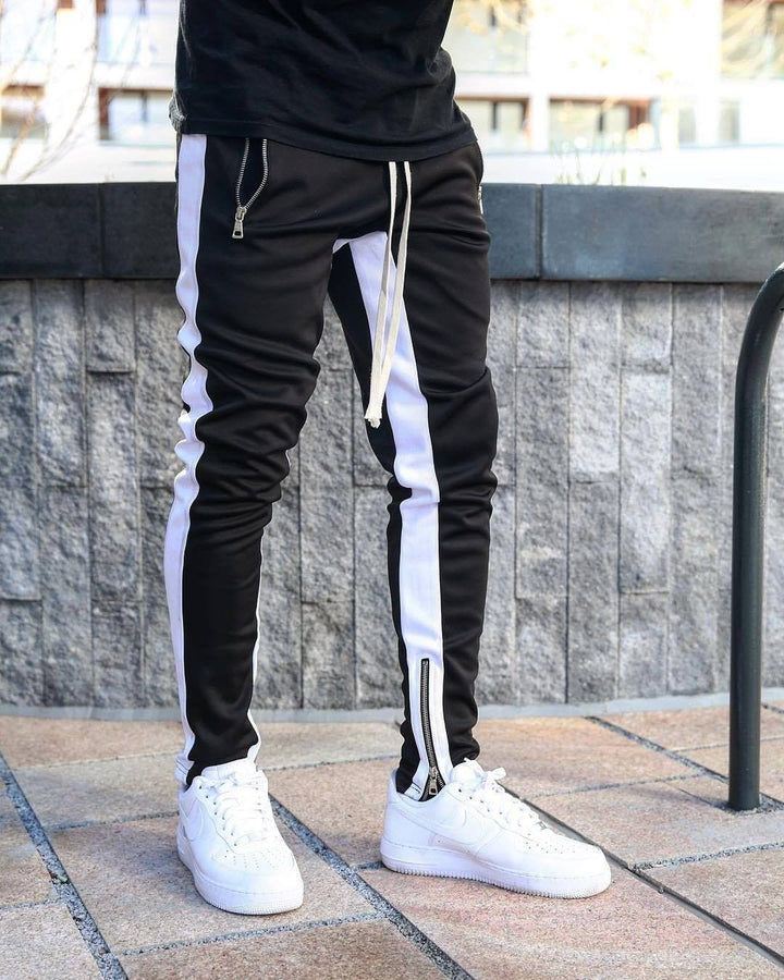 Daniel | Men's Striped Joggers for Sports